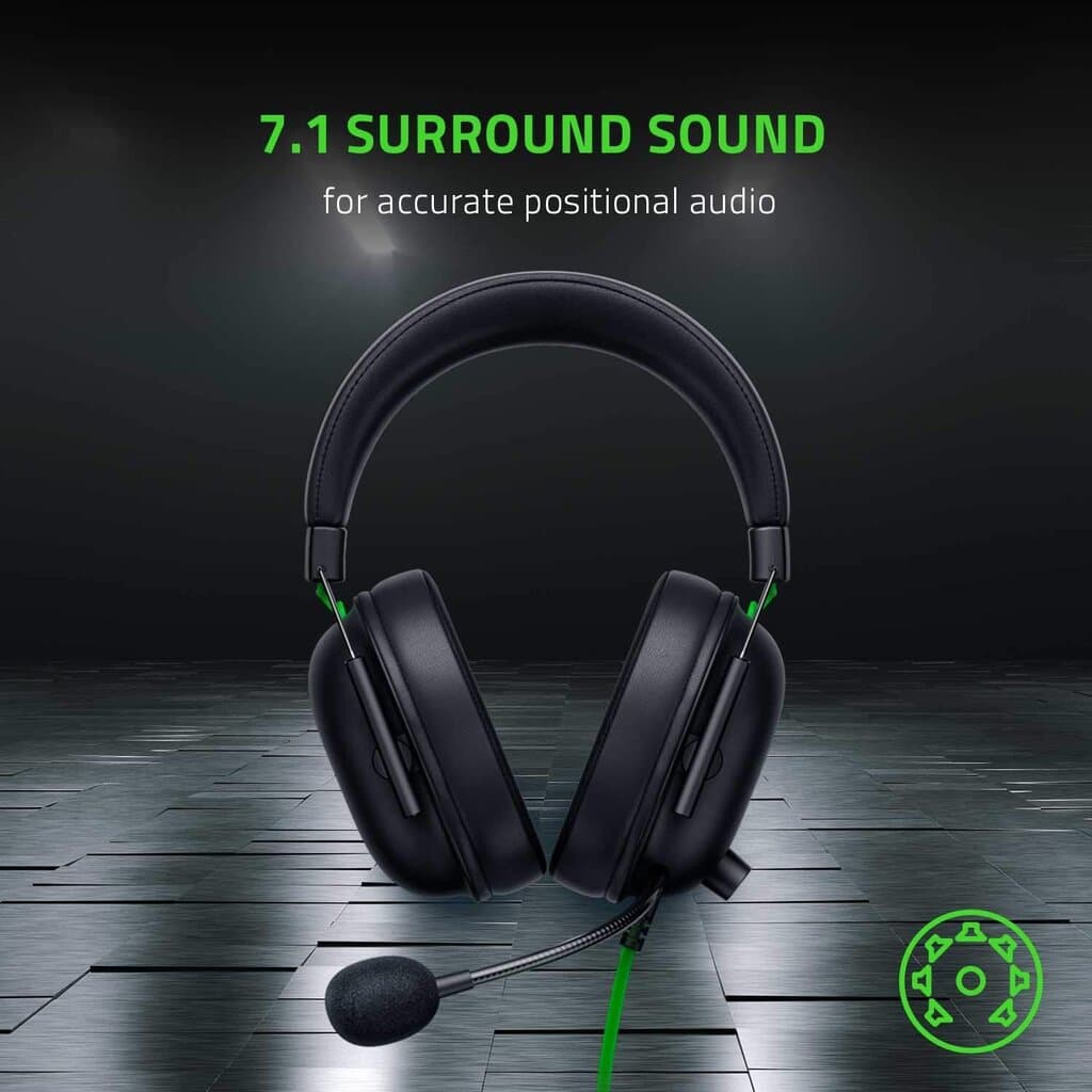 Razer Blackshark V2 X Wired Esports Gaming Headset 6