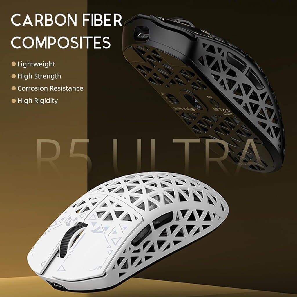 Attack Shark R5 Ultra Carbon Fibre Gaming Mouse 3