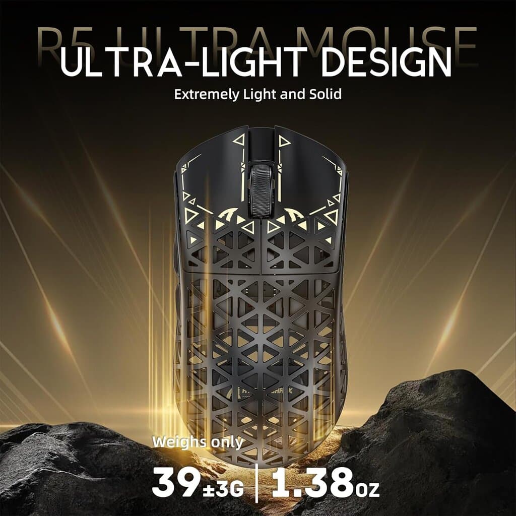 Attack Shark R5 Ultra Carbon Fibre Gaming Mouse 4