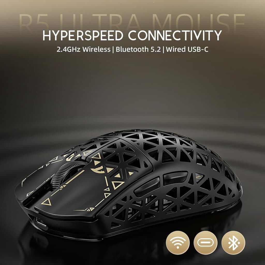 Attack Shark R5 Ultra Carbon Fibre Gaming Mouse 7