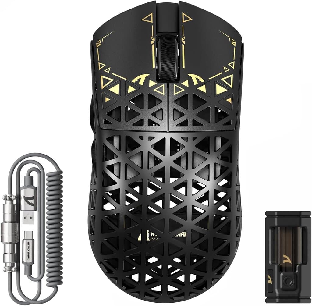Attack Shark R5 Ultra Carbon Fibre Gaming Mouse 1