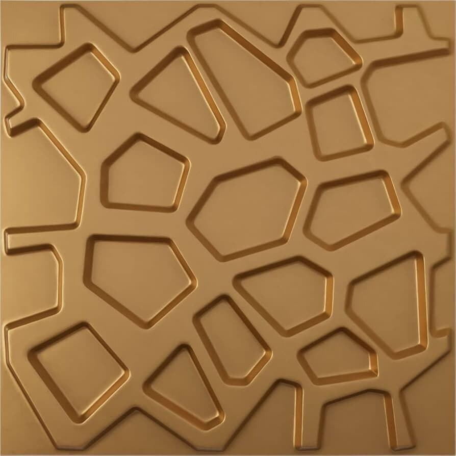 3D Wall Panels - D067 (Champagne Gold) 1
