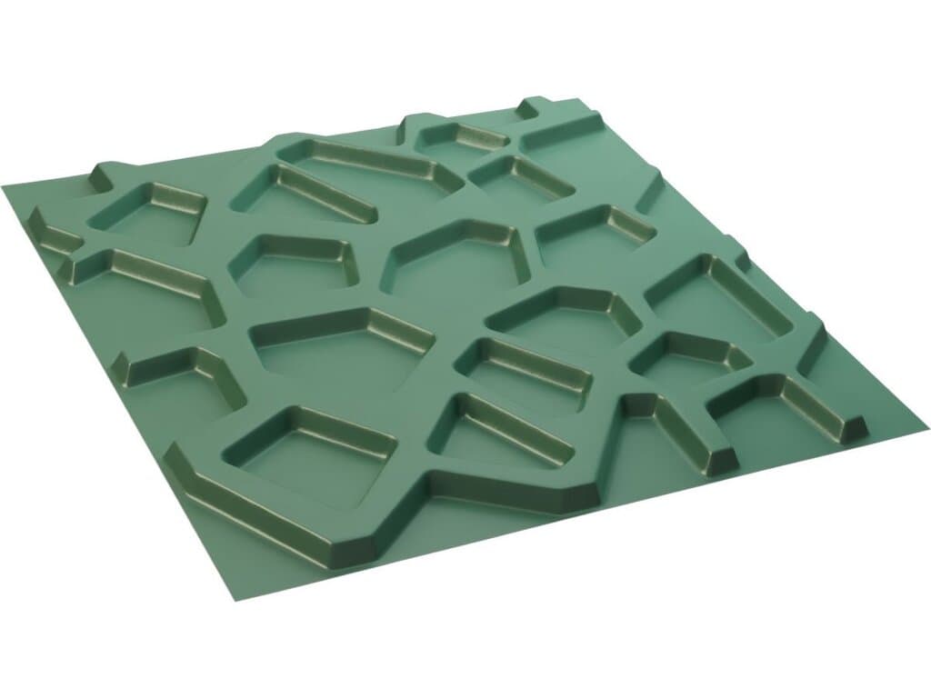 3D Wall Panels - D067 (Dark Green) 2
