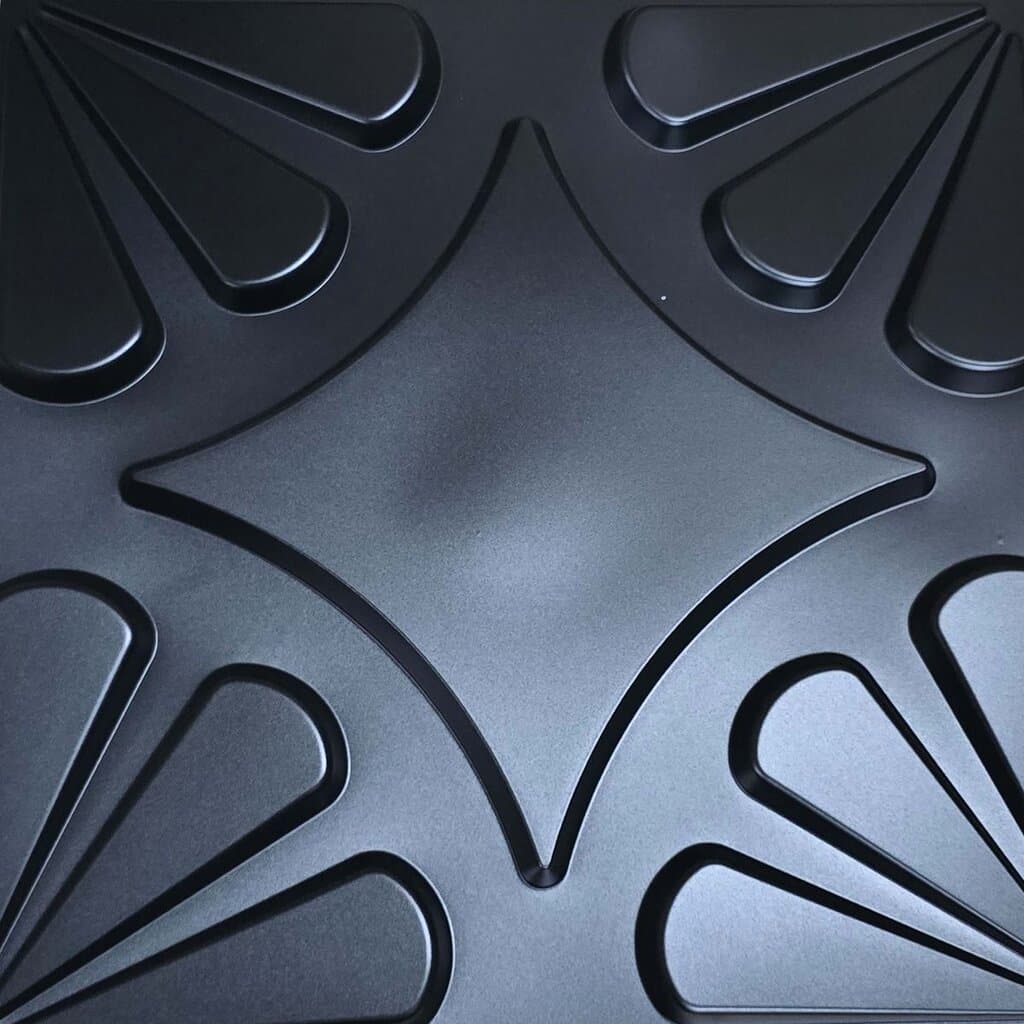 3D Wall Panels - D96 (Black) 1