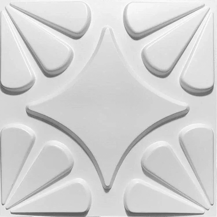 3D Wall Panels - D96 (White) 1