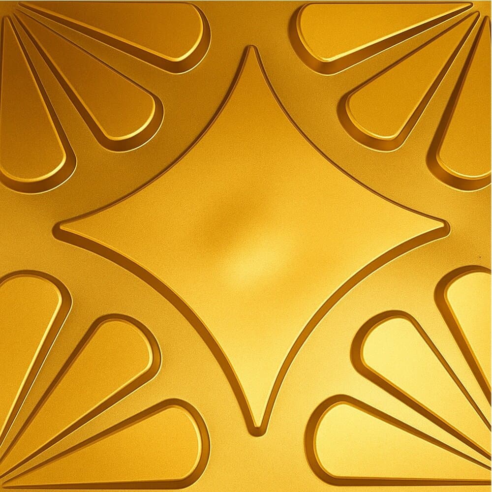 3D Wall Panels - D96 (Golden) 1