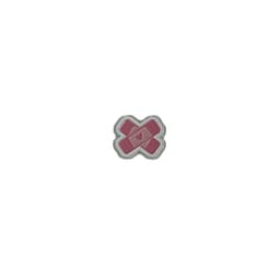 Pink Bandage Metal Sticker — photo 1