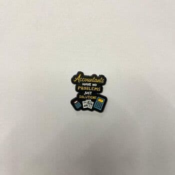 Accountant Metal Sticker