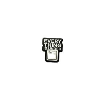 Ctrl Metal Sticker