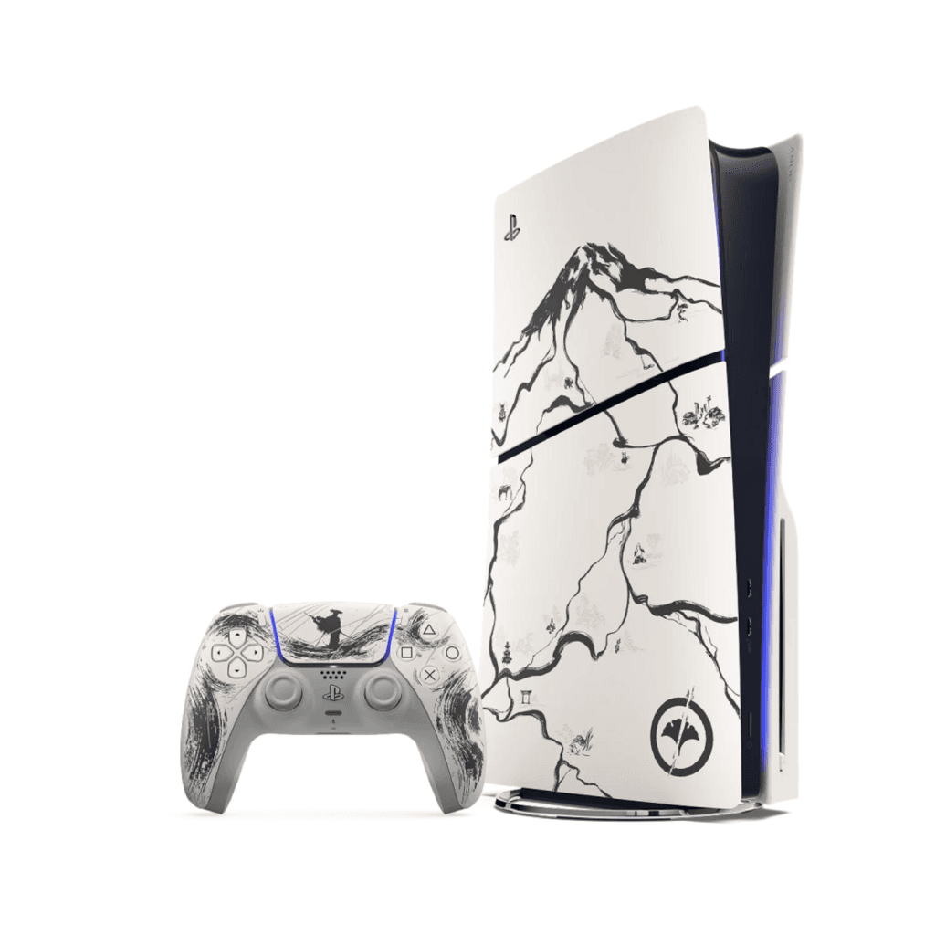 Playstation 5 Console American Region 8K Slim Ghost Of Yotei Edition Black 1TB 1