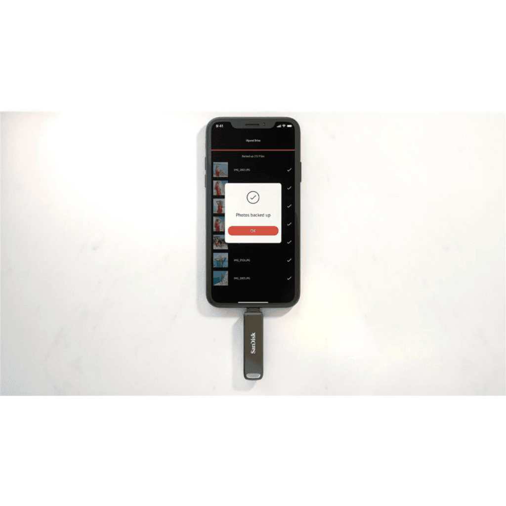 SanDisk iXpand Flash Drive Luxe for iPhone – 64GB 6