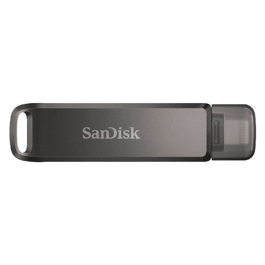 SanDisk iXpand Flash Drive Luxe for iPhone – 64GB 1