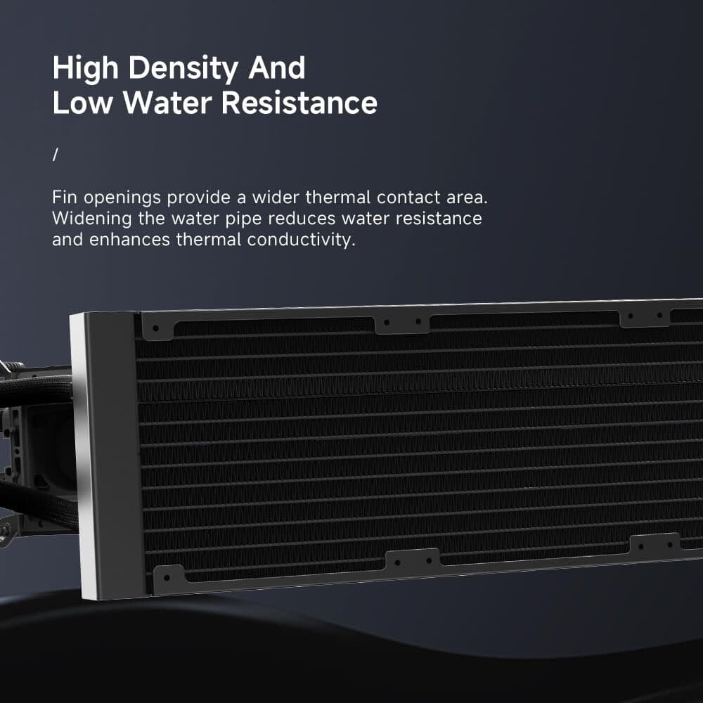 Jungle Leopard Astroshel V2G 360 ARGB Water Cooling (Black) 5