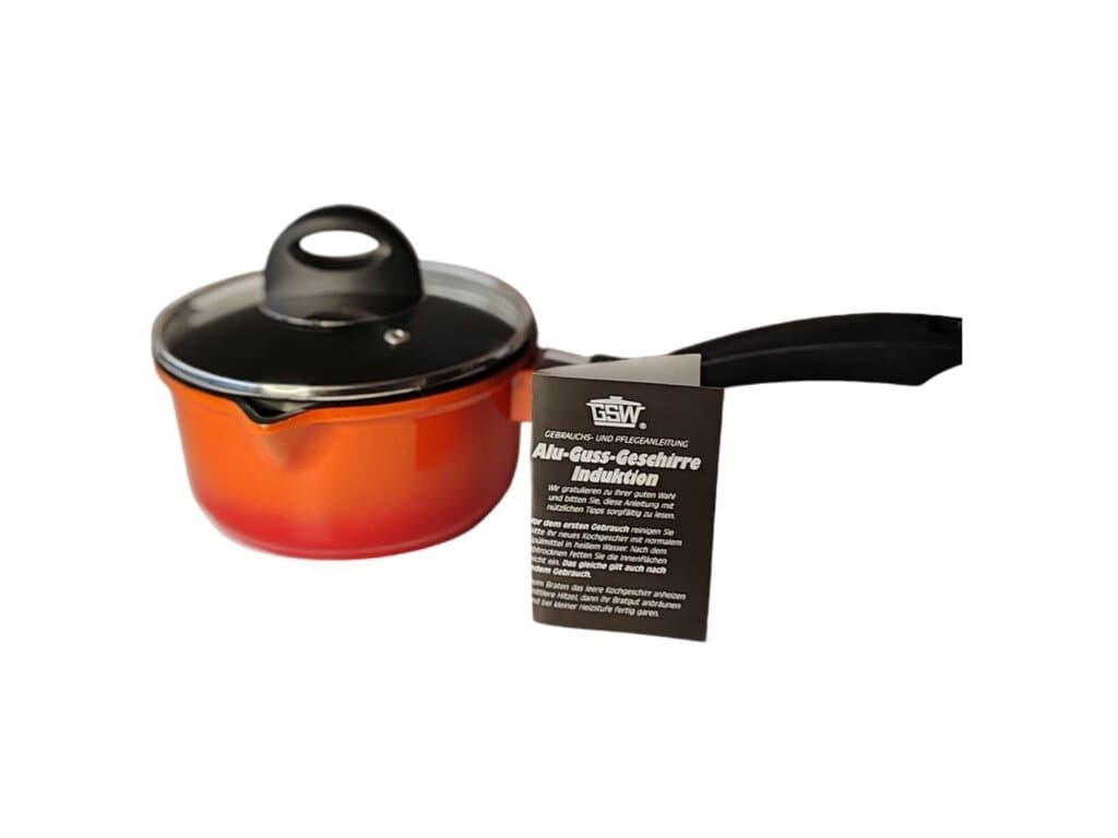 GSW Aluguss Pot 16 cm (Orange) 1
