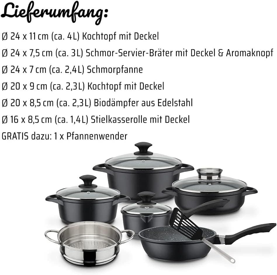 GSW Gourmet Granit Set 10 Pieces 2
