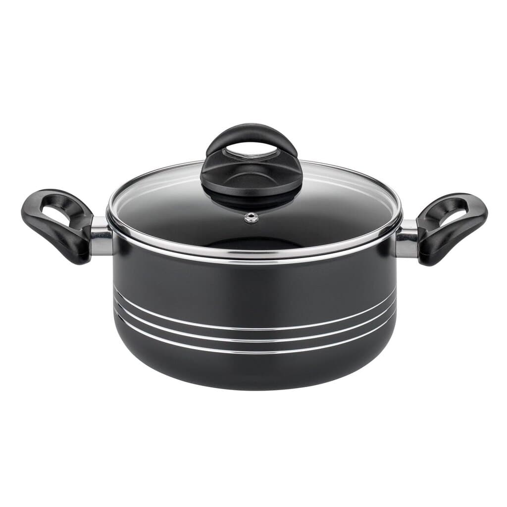 GSW Milano Nero 6-Piece Induction Pot Set + 5-Piece Kitchen Utensil Set 2
