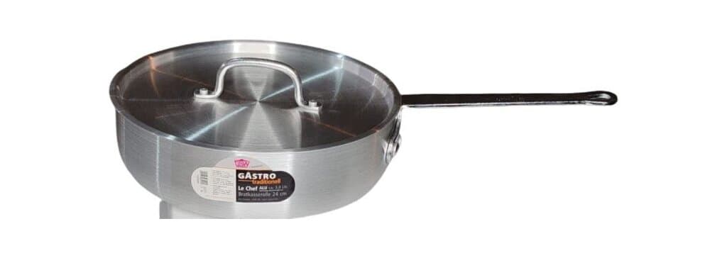 GSW Le Chef Aluminium Braising Pot 24 cm