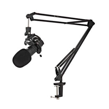 Adjustable Podcast Microphone Stand Desktop & Boom Arm