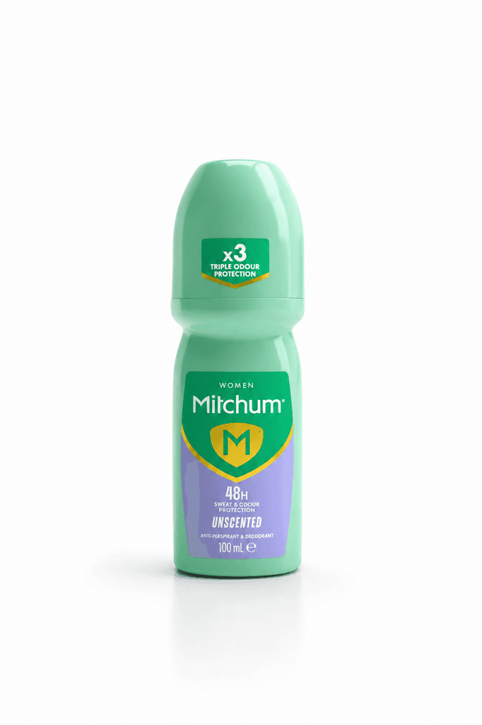 Mitchum Unscented Antiperspirant Deodorant - 48-Hour Odor & Sweat Protection (100ml) 1