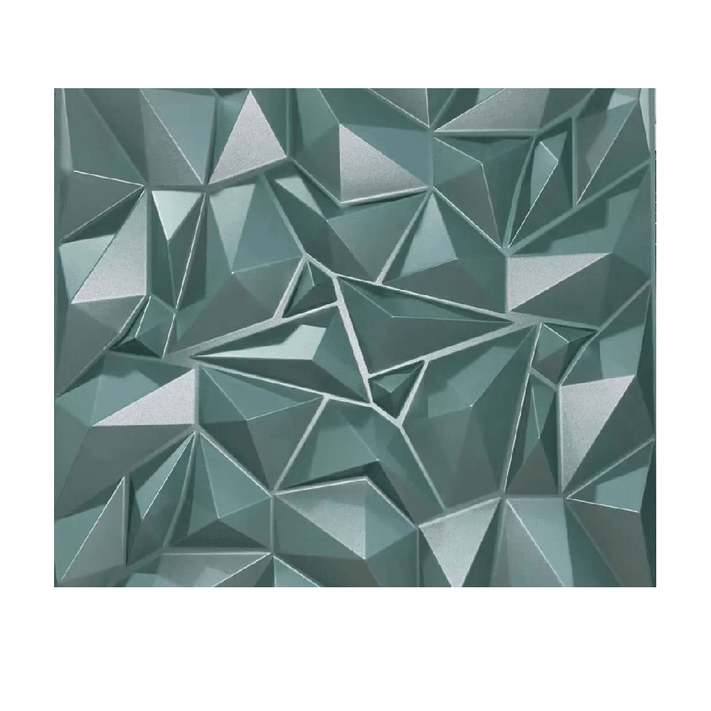 3D Wall Panels - D099 (Electroplating Shiny Silver) 1