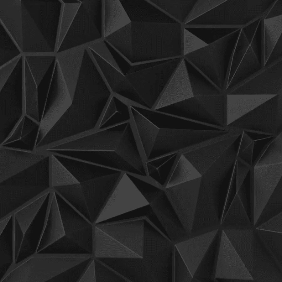 3D Wall Panels - D099 (Matte Black) 1