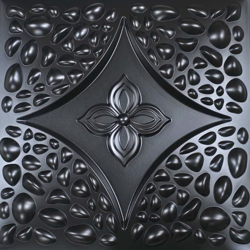 3D Wall Panels - D183 (Black) 1