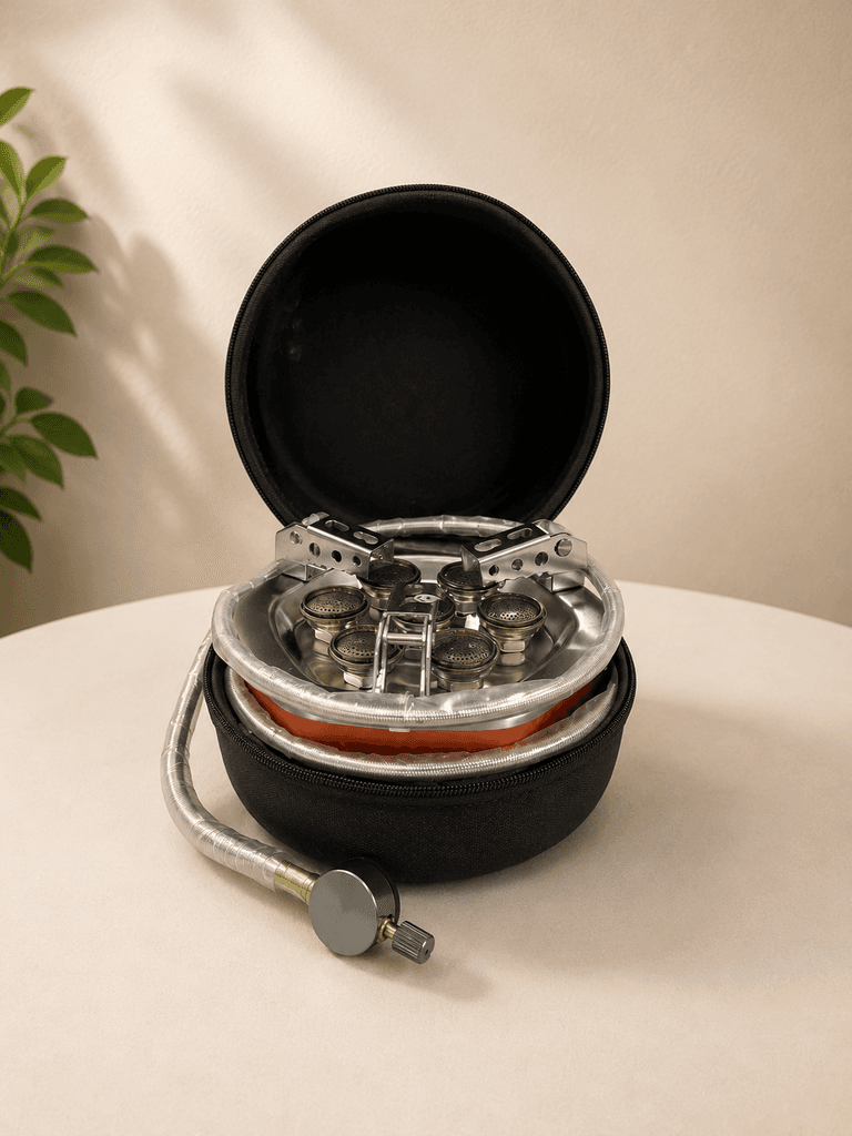 Ultra-Portable Camping Gas Stove - Red (Size S) 2