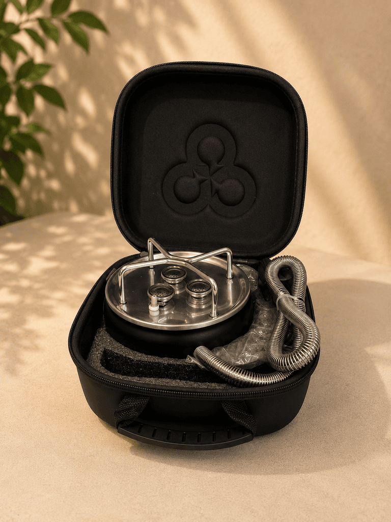 Compact Portable Camping Gas Stove - Black (S) 3