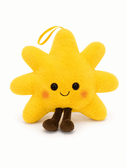 Adorable Sun Plush Toy Soft and Huggable Sunny Day Stuffed Cushion — photo 1