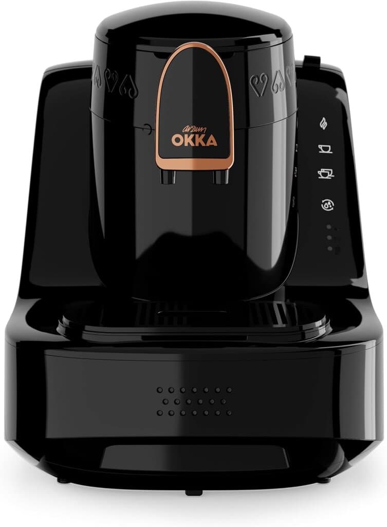 Arzum Okka Elit  Cofee Machine (Black-Copper) 1