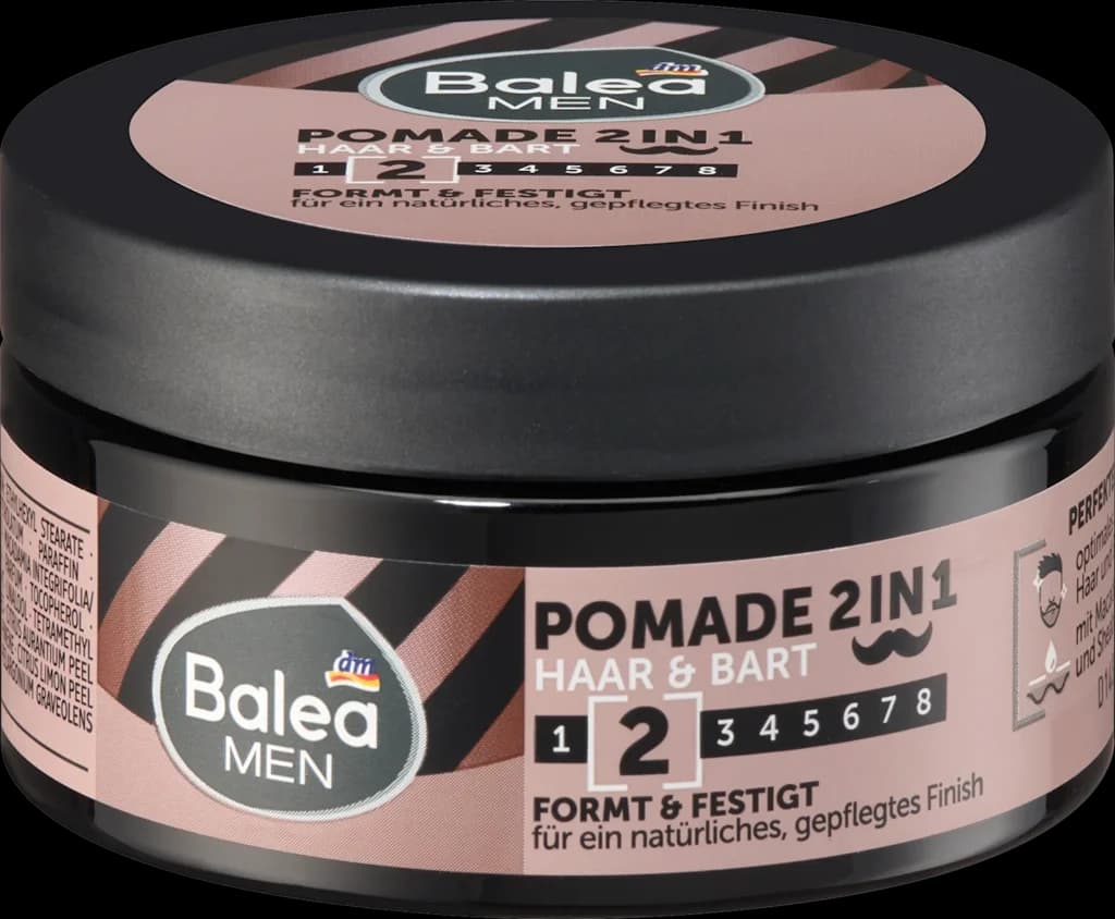 Balea Pomade 2 In 1 Haar & Bart - 100ml