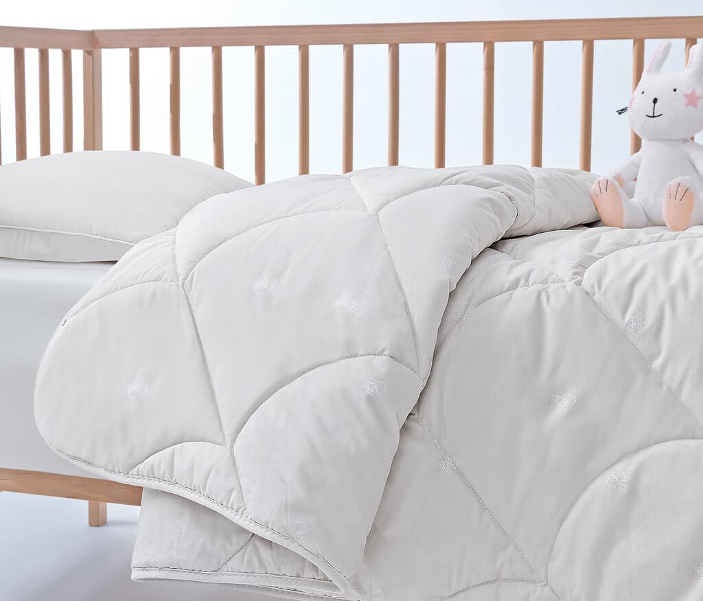Yataş Bedding Morby Cotton Quilt 300 G - 95x145cm (White) — photo 2