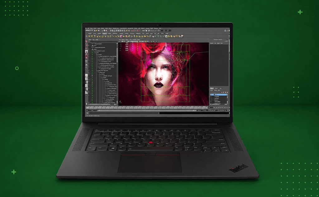 Lenovo ThinkPad P1 Gen 4 Core i9 11th Gen 32GB RAM 512GB SSD RTX 3080 16.1" 3K Laptop (Used) 1