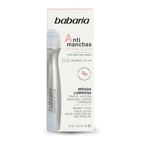 Babaria Anti-Spot Eye Cream For Bright Eyes, Spots, Dark Circles, And Wrinkles (12ml) 1