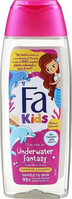 Fa Kids Underwater Fantasy Shower Gel & Shampoo - 250ml