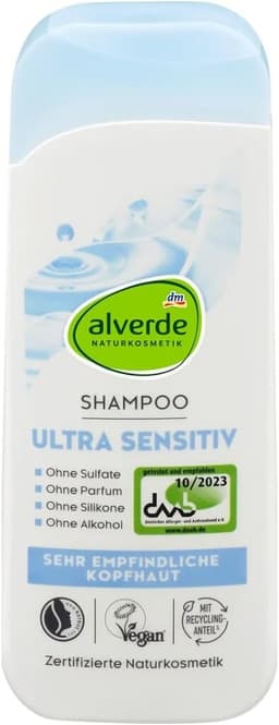 alverde Naturkosmetik shampoo ultra sensitive - 200ml — photo 1