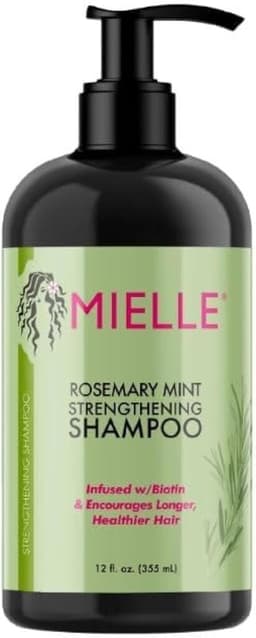 Mielle Rosemary Mint Strengthening Shampoo Infused with Biotin Cleanser - 355ml — photo 1
