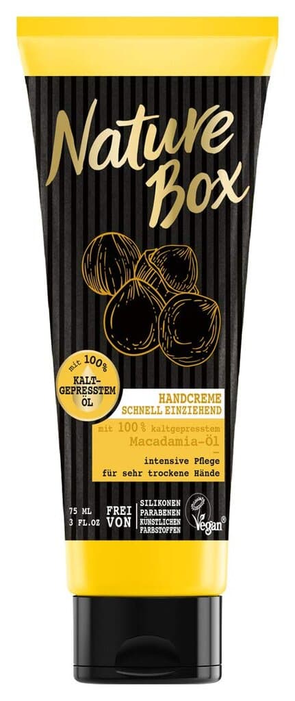 Nature Box Macadamia Oil Hand Cream - 75ml