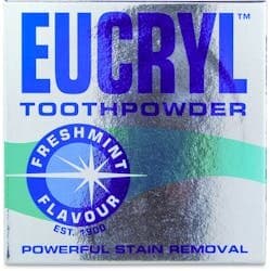 Eucryl Toothpowder Stain Removal Freshmint - 50g