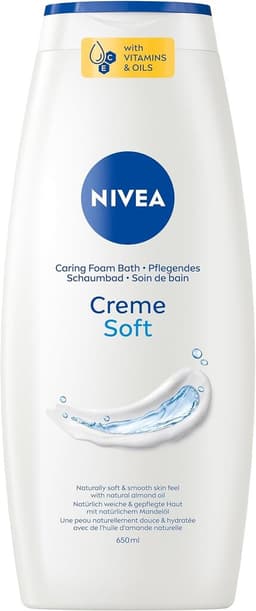 Nivea Nourishing Foam Bath Cream Soft - 650ml — photo 1