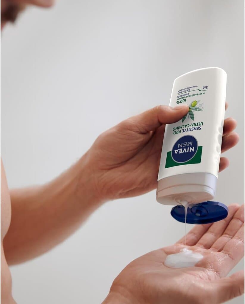 Nivea Men Sensitive Pro Ultra-Calming Shower Gel - 500ml — photo 6