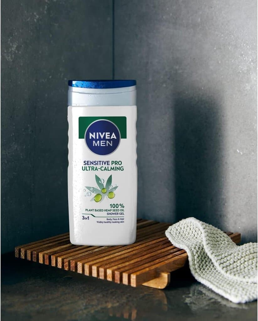 Nivea Men Sensitive Pro Ultra-Calming Shower Gel - 500ml — photo 7