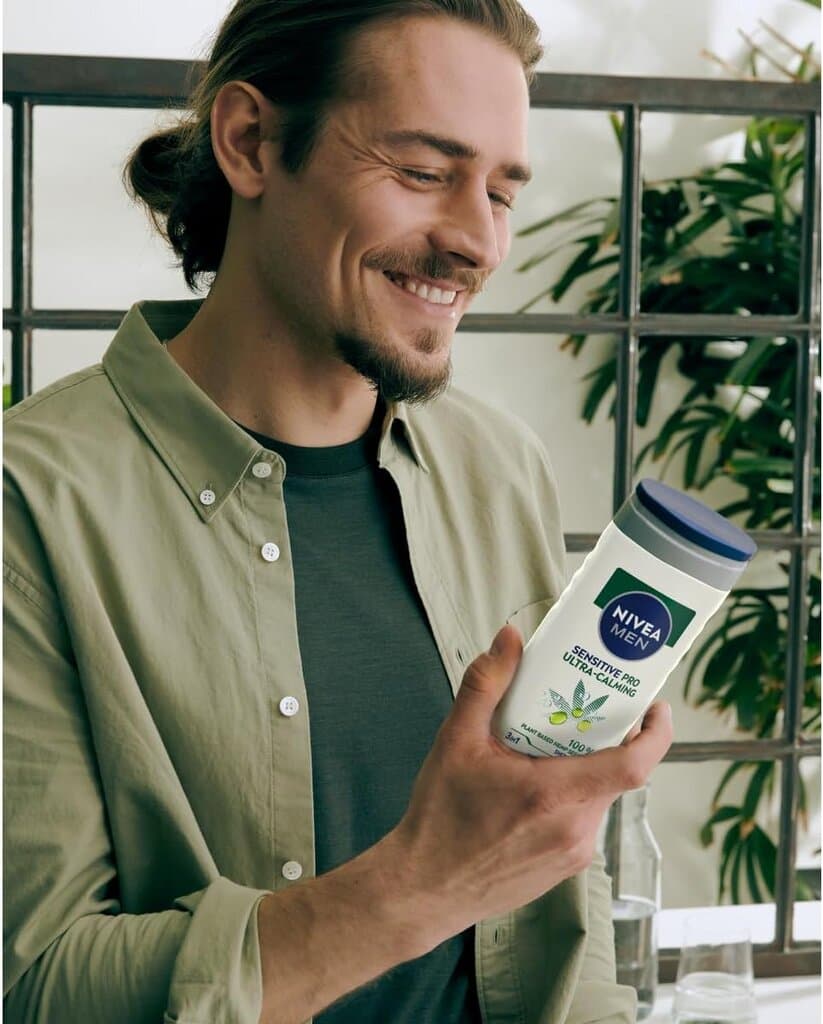 Nivea Men Sensitive Pro Ultra-Calming Shower Gel - 500ml — photo 3