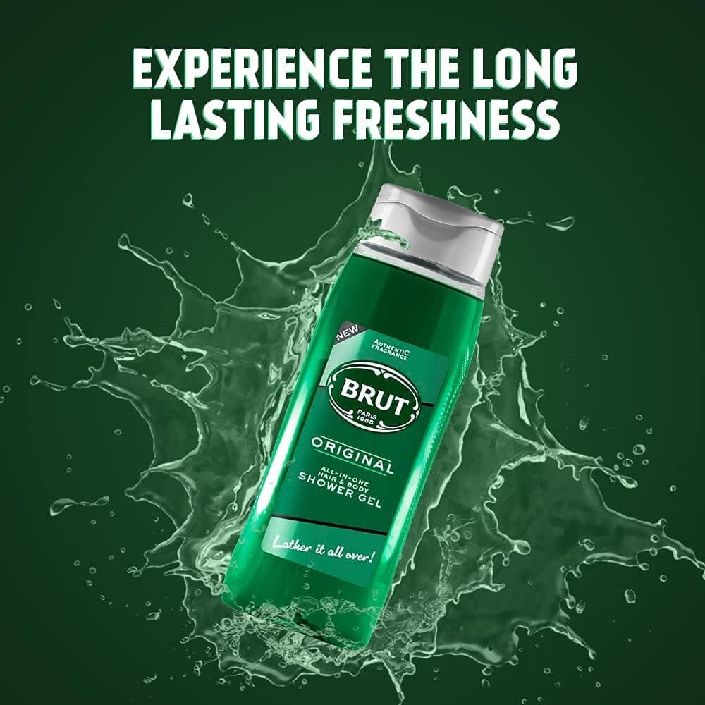 Brut Original All-In-One Shower gel for Hair & Body - 500ml — photo 5