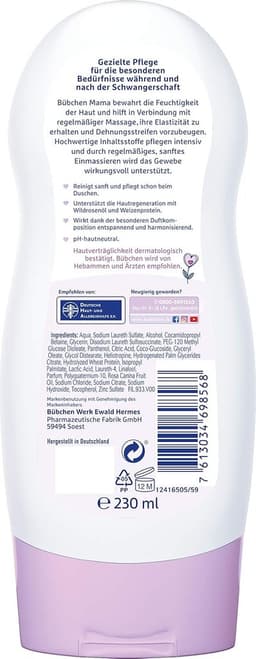 Bübchen Mama Creme Dusche - 230ml — photo 2