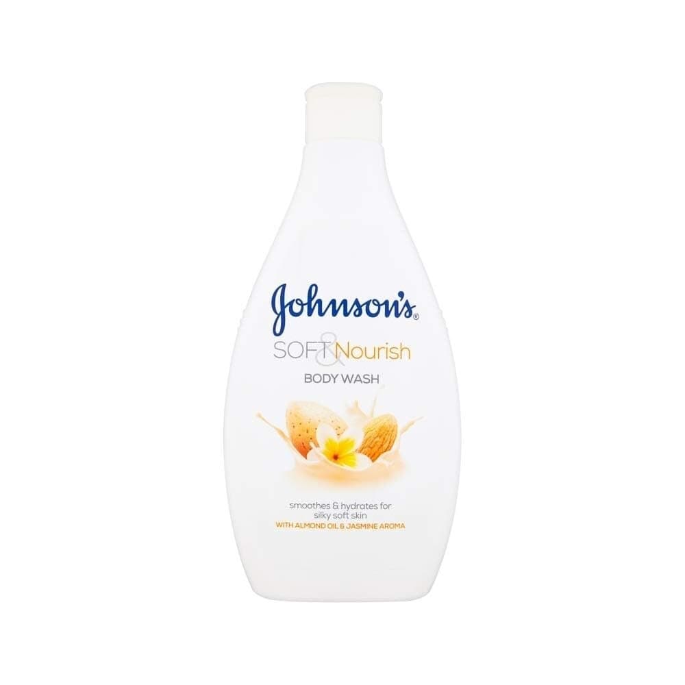 Johnsons Soft & Nourish Body Wash - 400ml