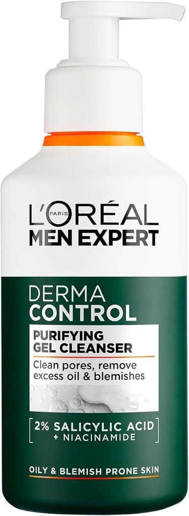 L'Oreal Men Expert Derma Control Purifying Cleansing Gel - 260ml