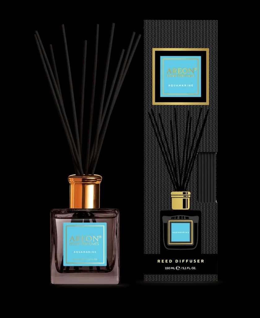 Areon Home Perfume reed diffuser in the Aquamarine scent 1