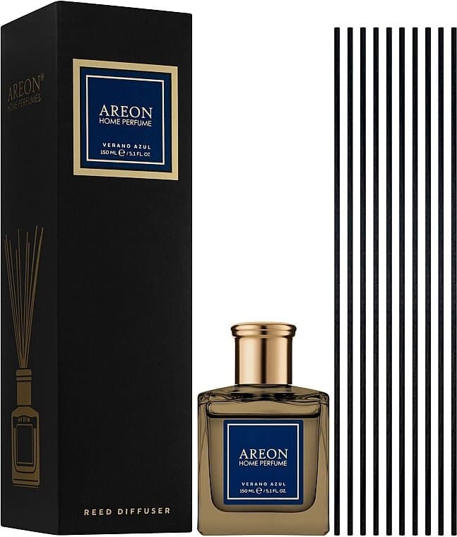 Areon Home Perfume reed diffuser in the Verano Azul scent 1