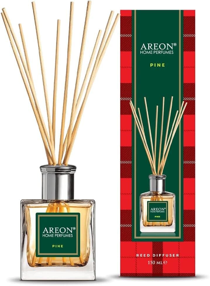 Areon Home Perfumes Pine Reed Diffuser in a tartan - 50ml 1